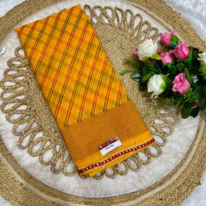 FOIL SAREE YELLOW SAREE
