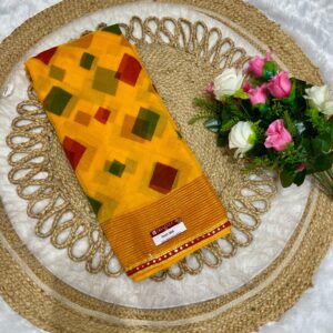 FOIL SAREE Rectangle YELLOW SPECIAL
